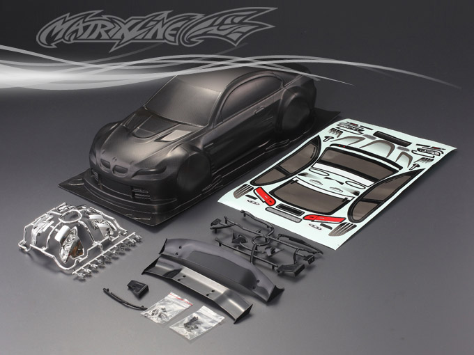 MatrixLine BMW M3 CARBON-PRINTING PC BODY SHELL